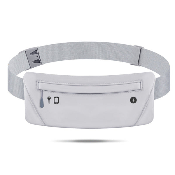 Sports chest waist bag dual-use men's and women's lightweight high-end super Pu crossbody bag outdoor internet famous running phone bag