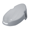 Shnuggle Newborn Baby Bath Support | Ergonomic, Non-Slip & Quick-Dry | From 0-3 months - Pebble Grey