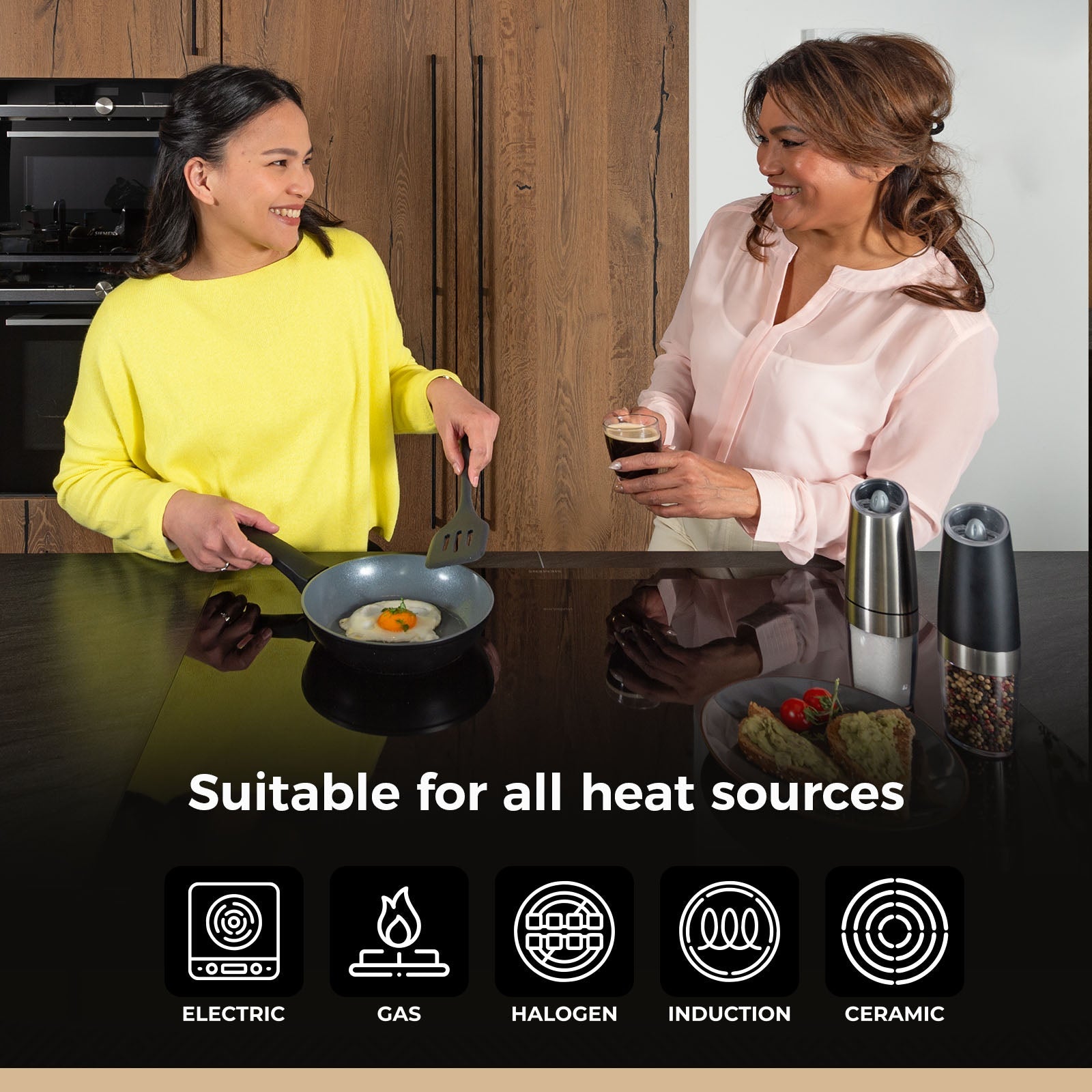 BE | LIVING Delight Series frying pans