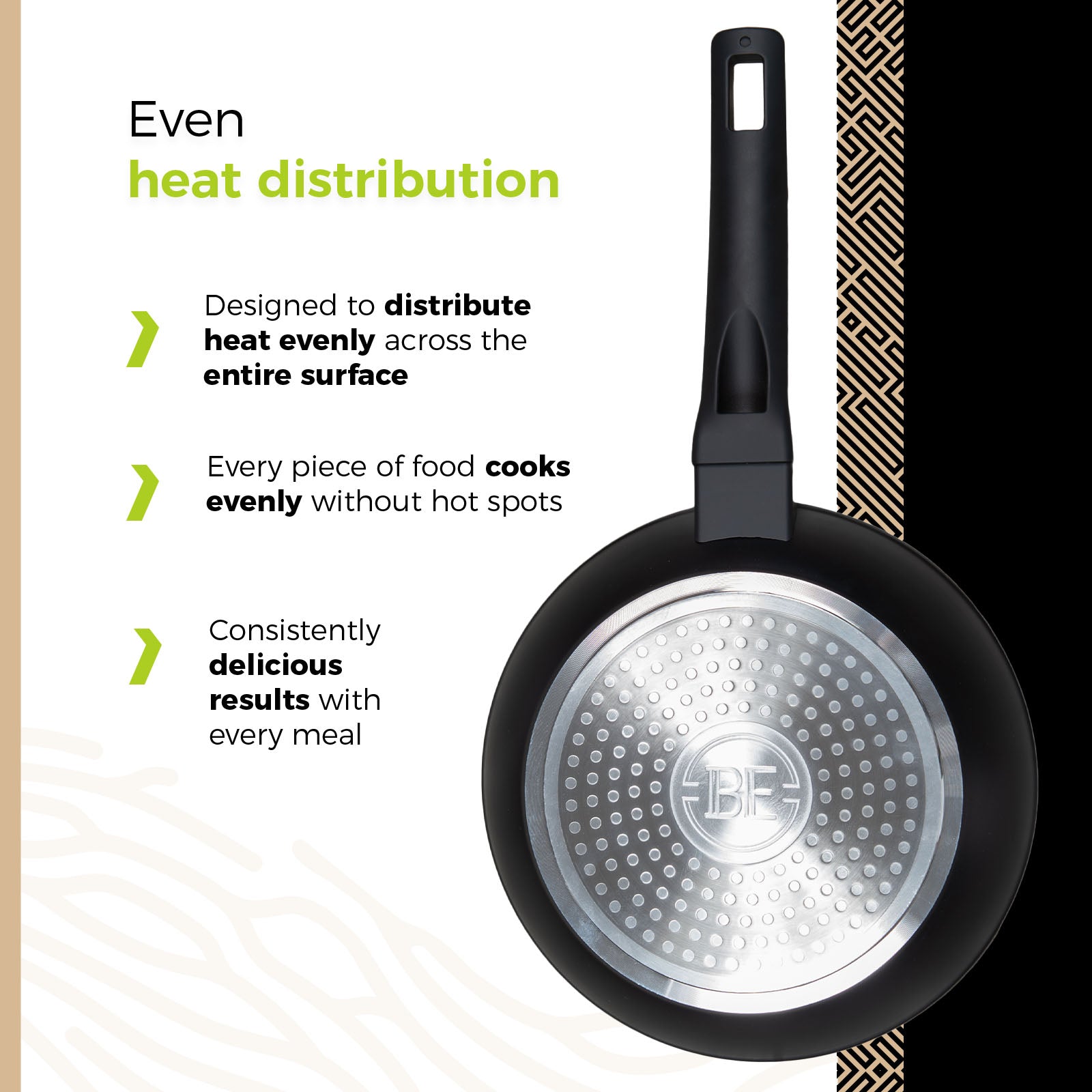 BE | LIVING Delight Series frying pans