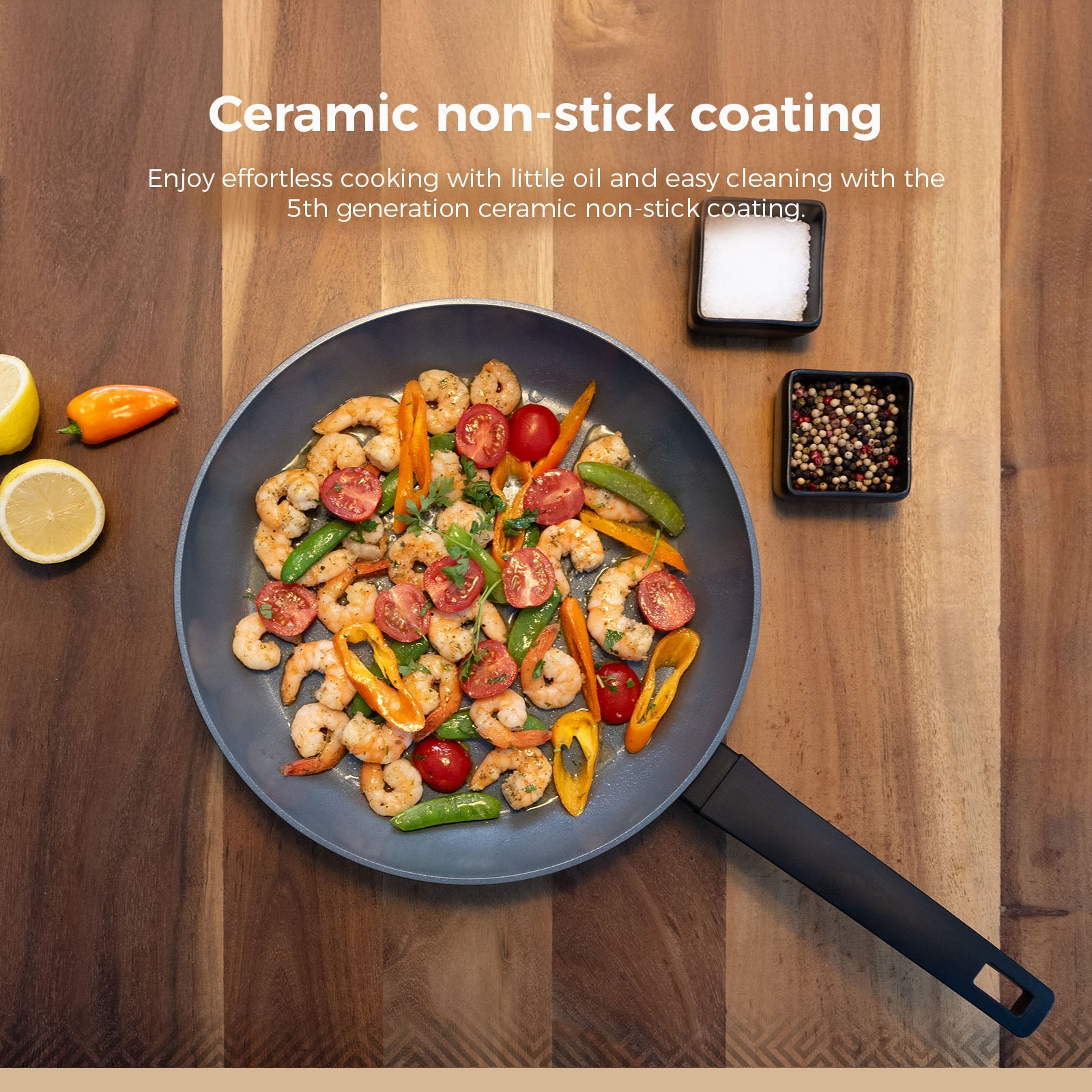 BE | LIVING Delight Series frying pans