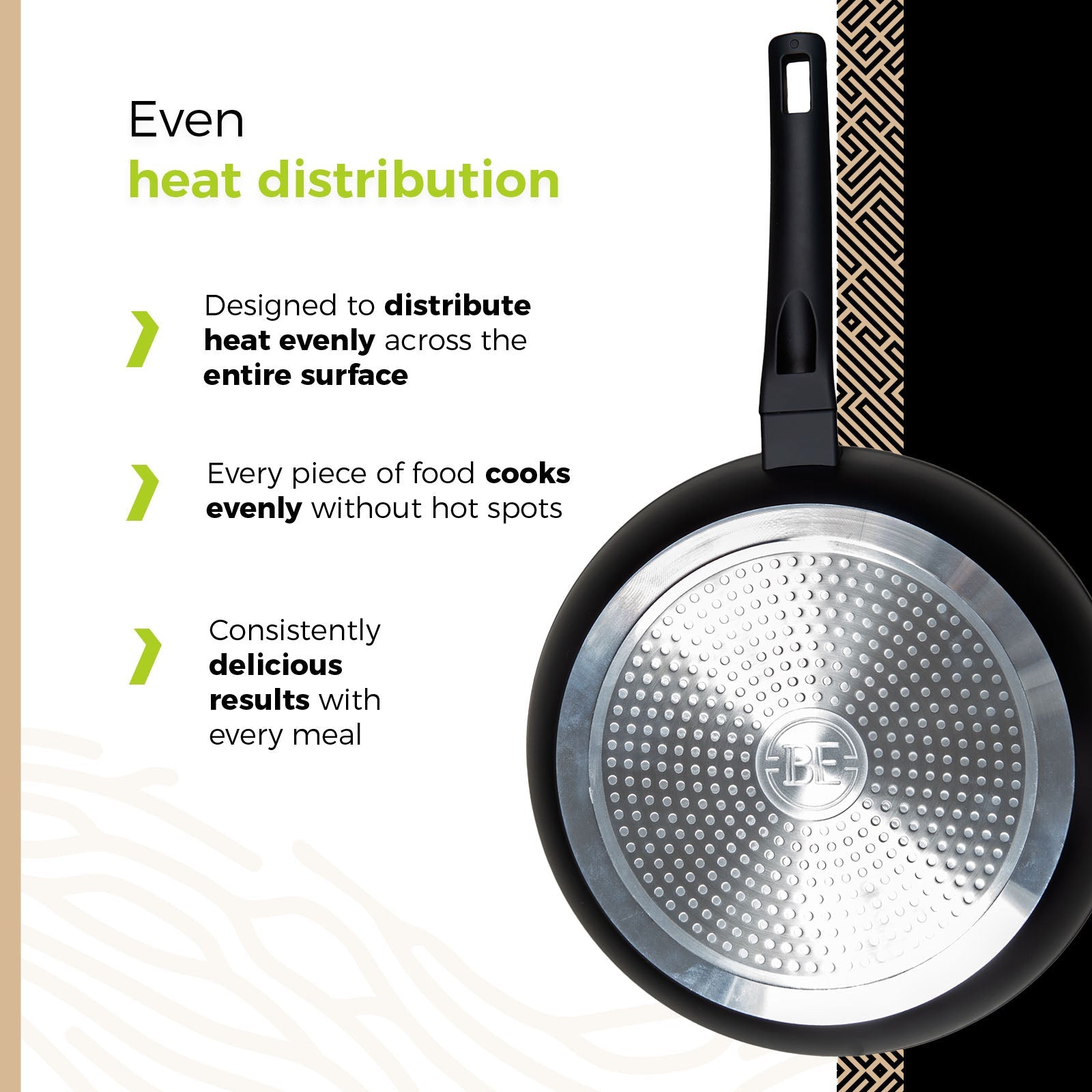 BE | LIVING Delight Series frying pans