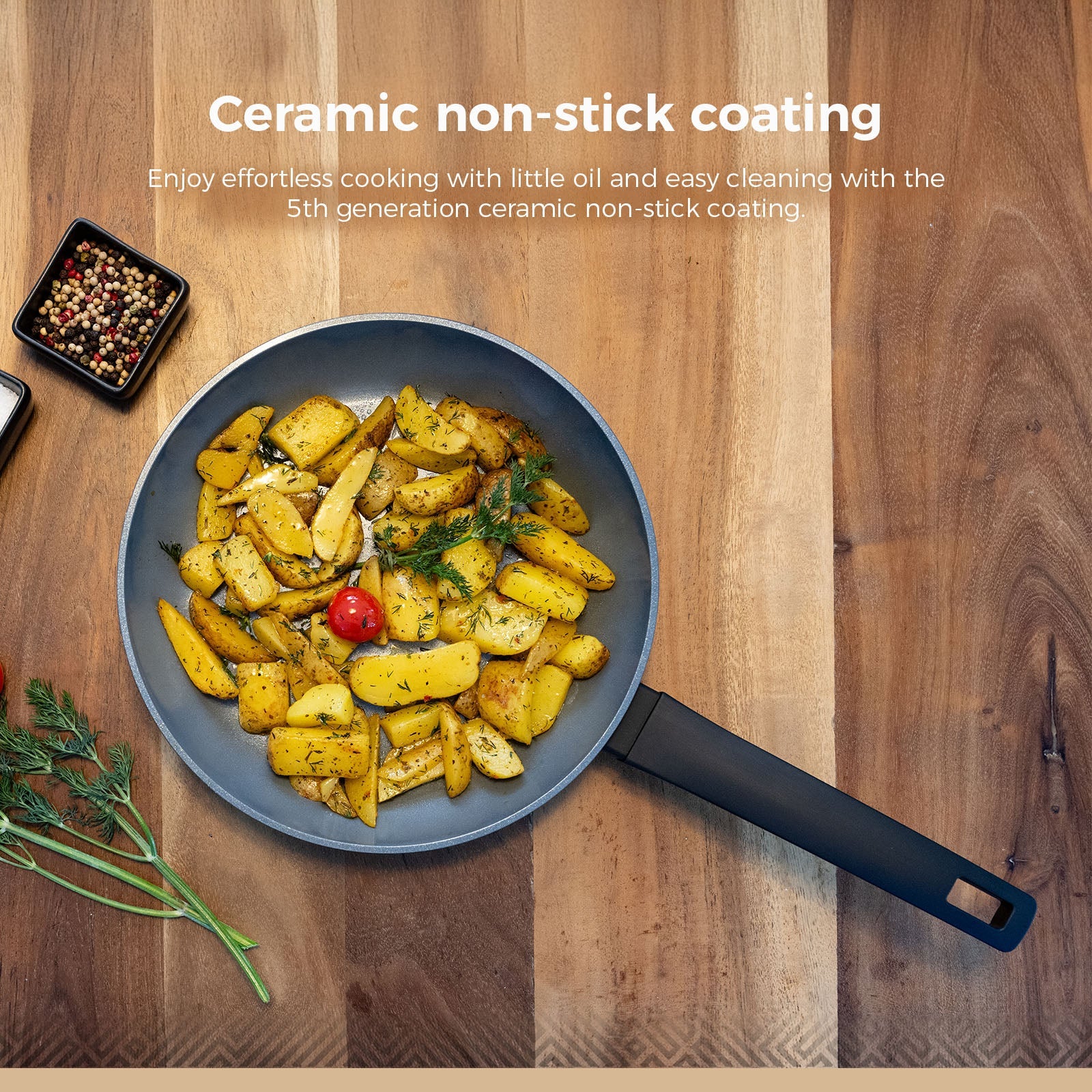 BE | LIVING Delight Series frying pans