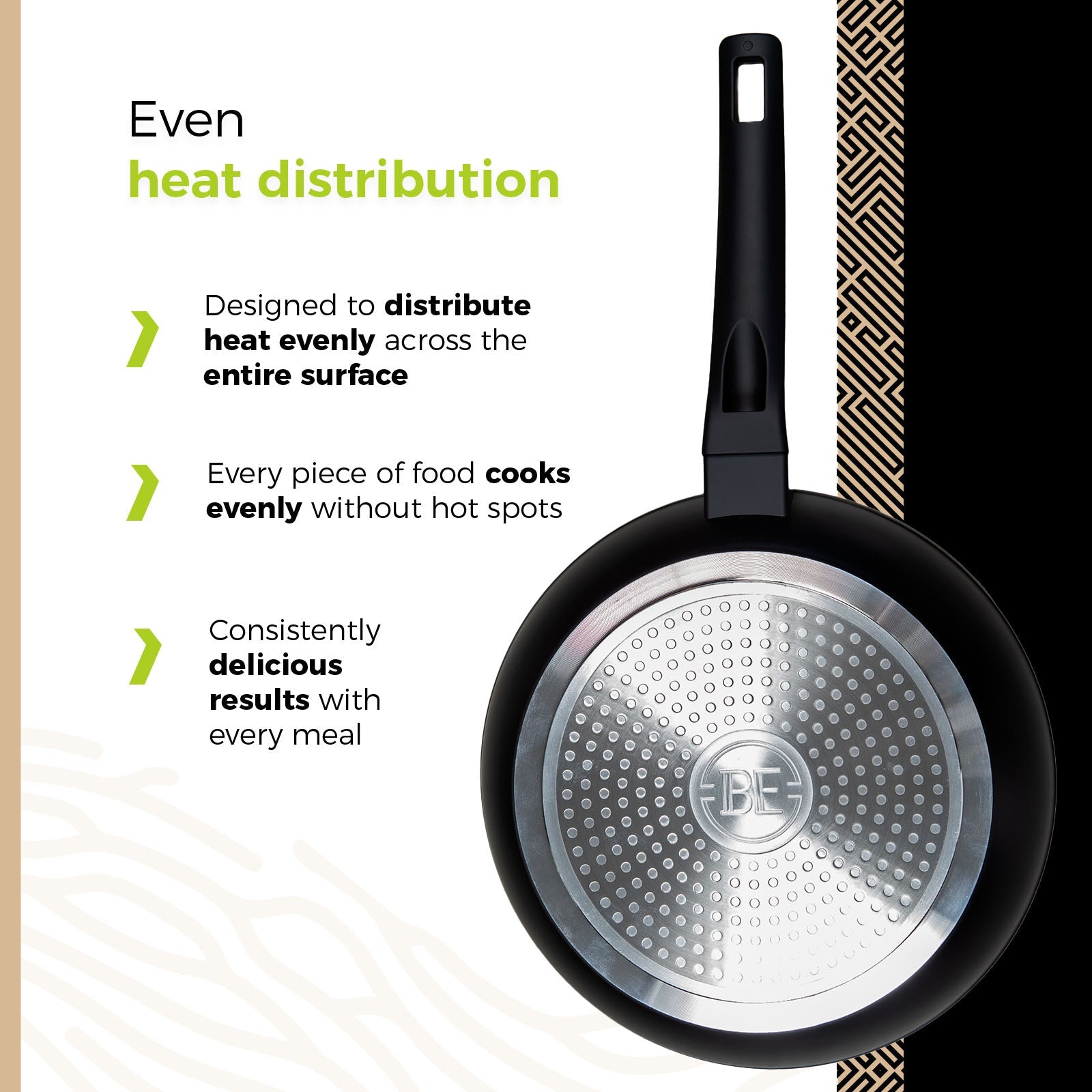BE | LIVING Delight Series frying pans