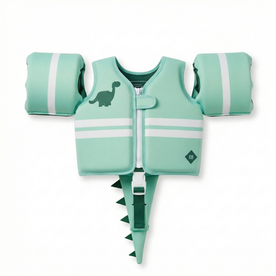 Floating Jackets with Sleeves for pool or Beach | 1-3 Years | Dinosaur