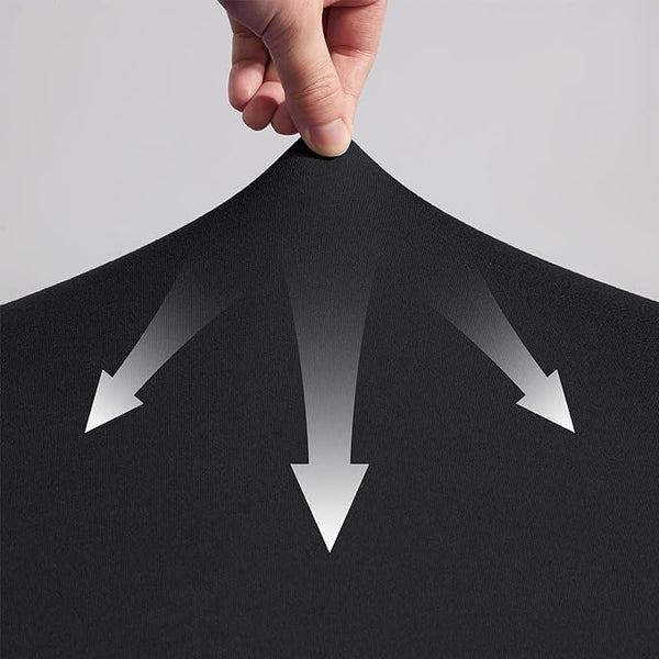 100% Microfiber Jersey Knit Sheet Set with Pillowcases-Black Sleep Zone