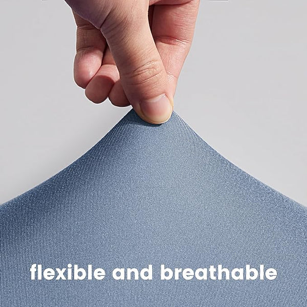 100% Microfiber Jersey Knit Sheet Set with Pillowcases-Stone Blue Sleep Zone