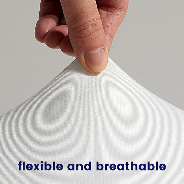 100% Microfiber Jersey Knit Sheet Set with Pillowcase-White Sleep Zone