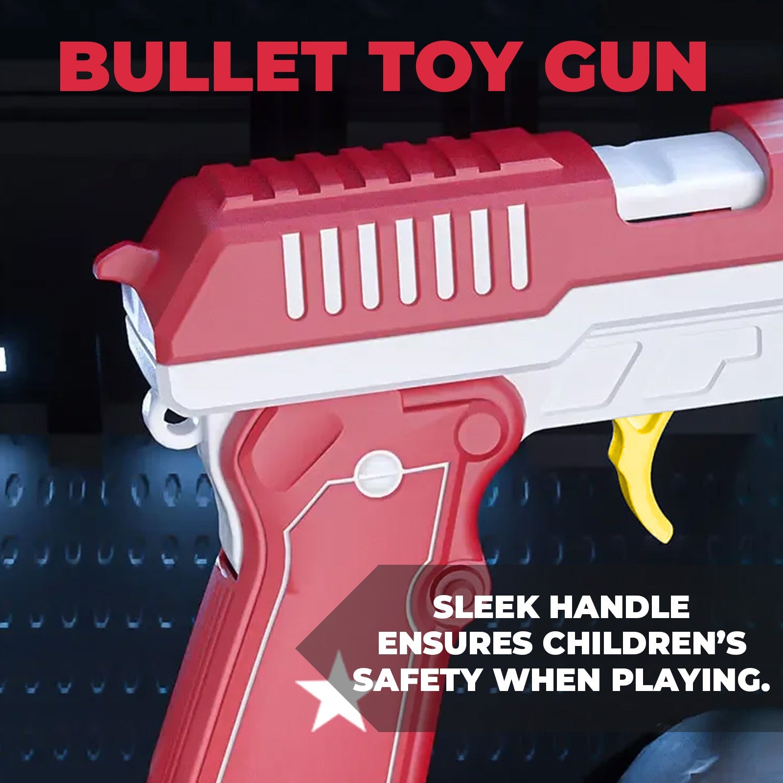Bullet Toy Gun, Fun Children's Outdoor Interactive Toys Transform Continuous Gift For Boys