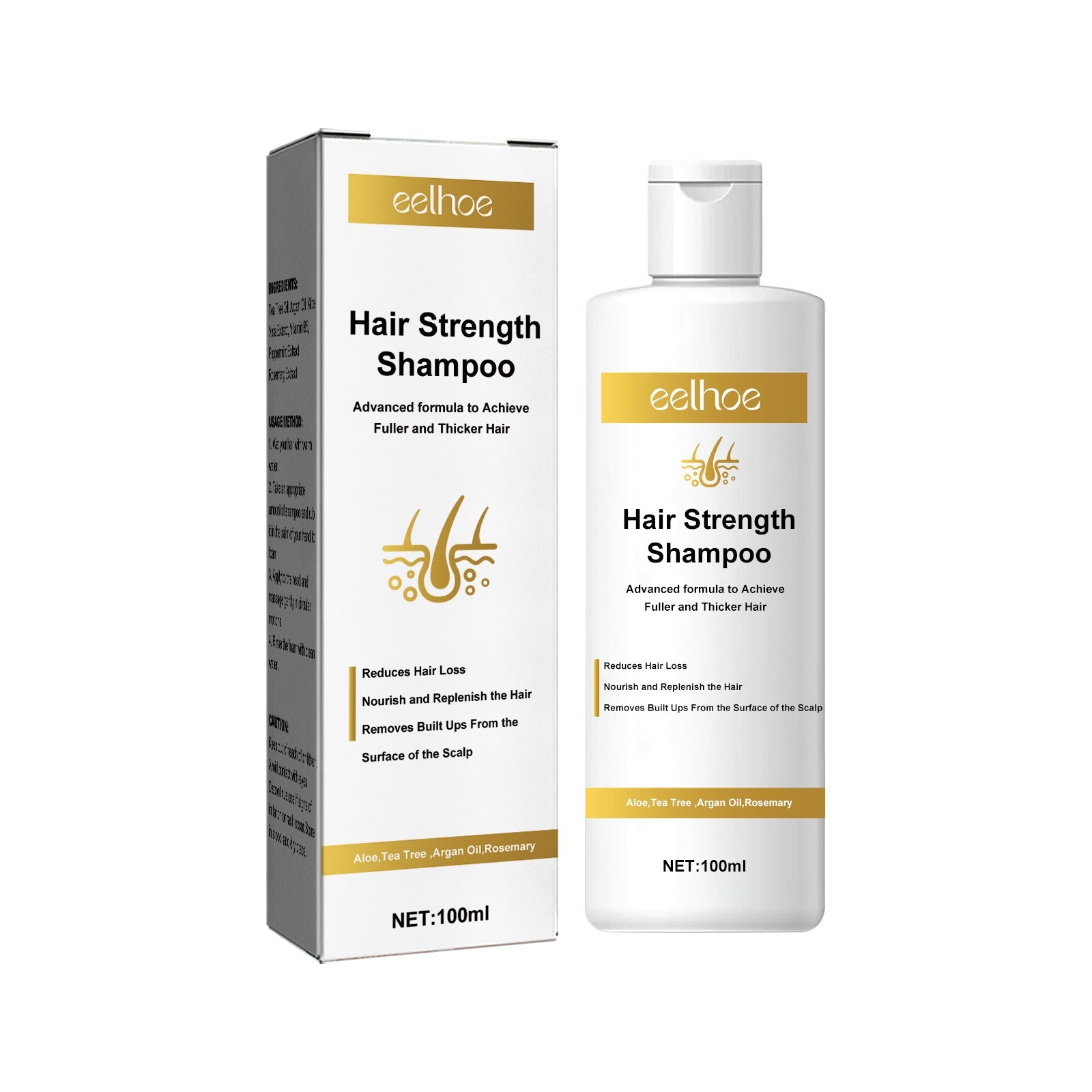 Tight Hair Shampoo Hair Cleansing Massage Scalp To Prevent Loose Tight Hair Roots Strong And Solid Hair Shampoo
