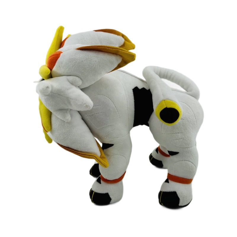 Large Kosmogu white heterochromatic red sun god moon god beast doll Luna Yara Sorgareo