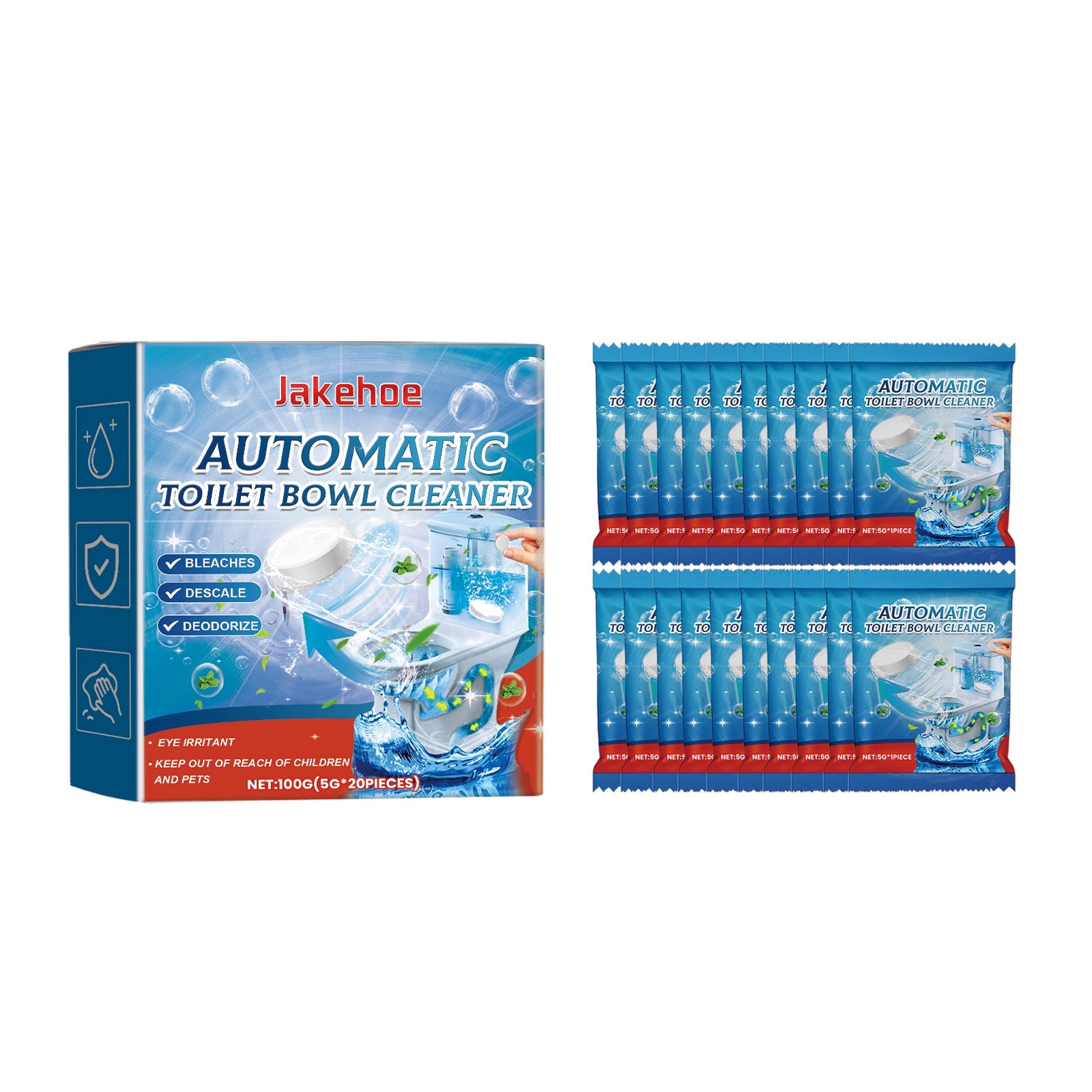 Automatic Toilet Bowl Cleaner, Toilet Cleaning Odor Urine Stains Dirt Cleaning Toilet Spirit Cleaner