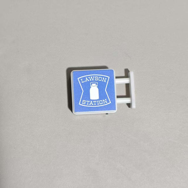 Creative refrigerator stickers convenience store lights illuminated magnetic home decorations