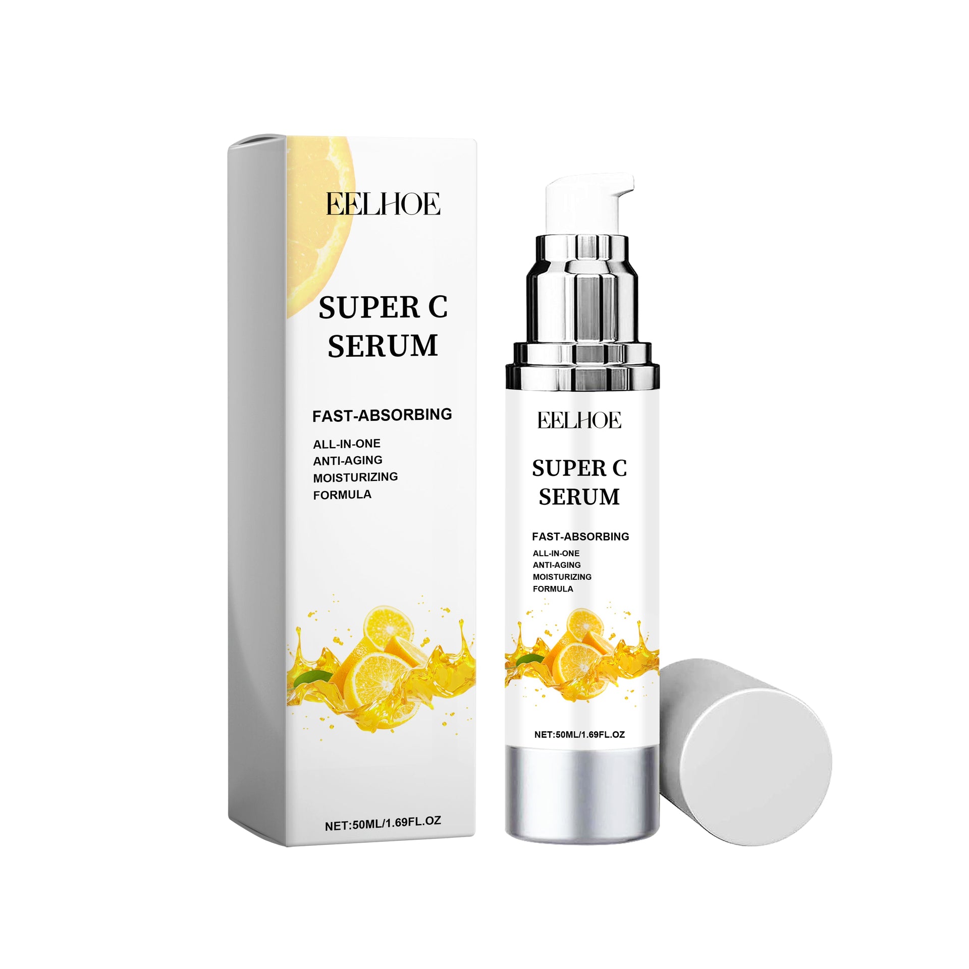 Super C Serum, Refresh The White Skin Hydrating Moisture Soft Delicate Skin Essence