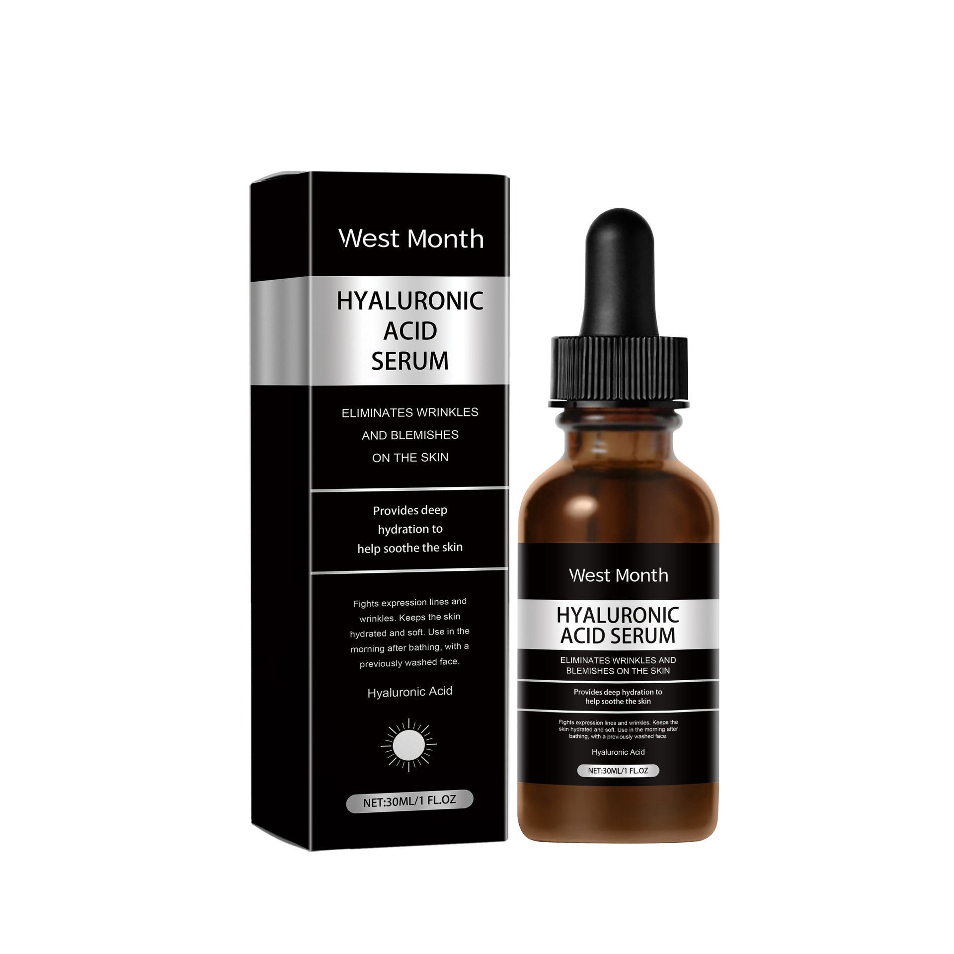 Hyaluronic Acid Facial Essence, Skin Hydrating Care Hydrating Skin Care Essence