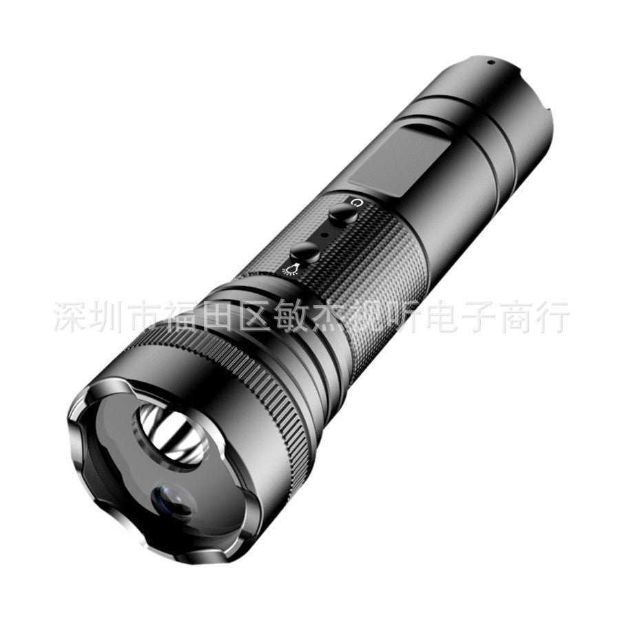 DV4000 Strong Light Flashlight Driving and Cycling Helmet Recorder 120 degree 4K HD Waterproof Camera Guide