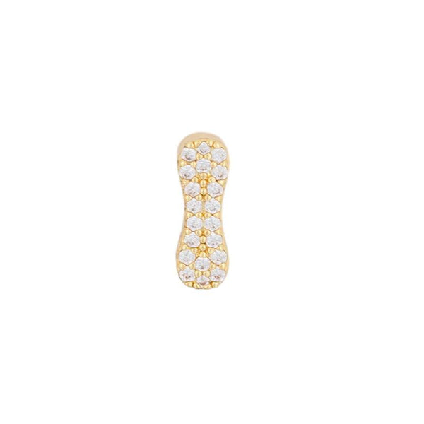 Fashion English 26 letter single pendant gold DIY bracelet necklace accessories