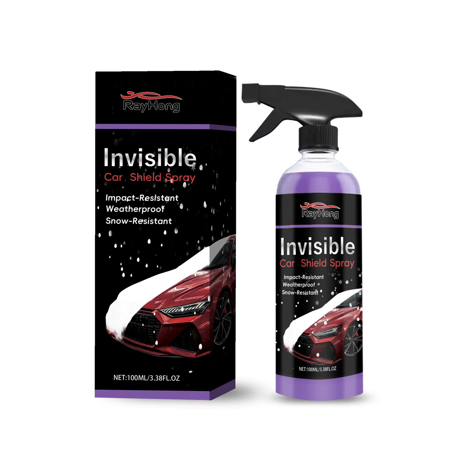 Car Invisible Coating Protective Spray Household Car Surface Heavy Oil Cleaning Foam Remover