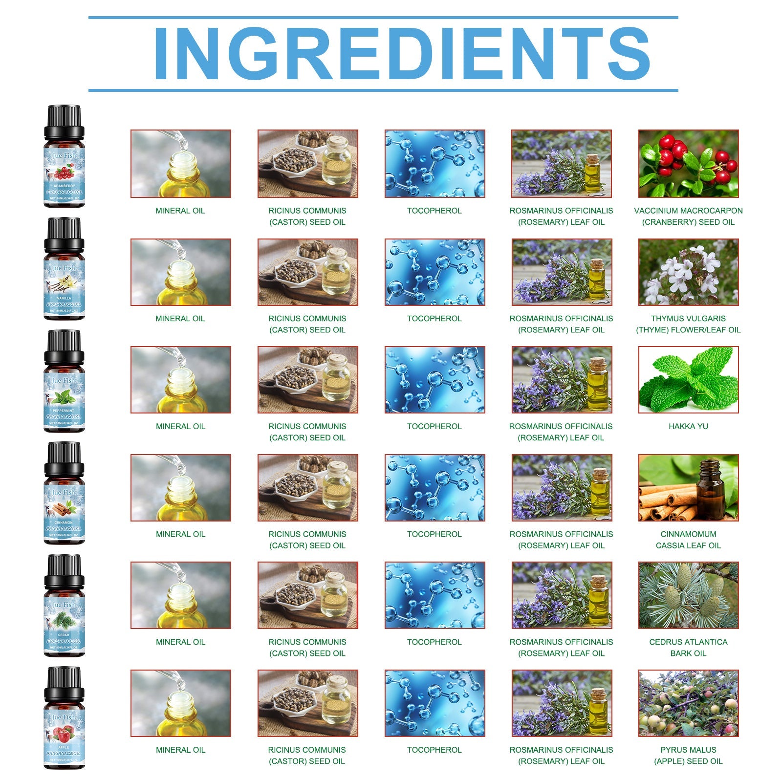 Winter Aromatherapy Oil Set, Humidifier Fragrance Essential Oil Freshens The Air And Keeps The Room Warm In Winter