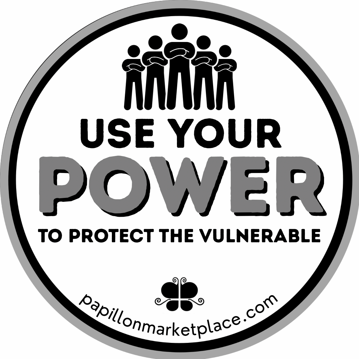 Use Your Power Sticker