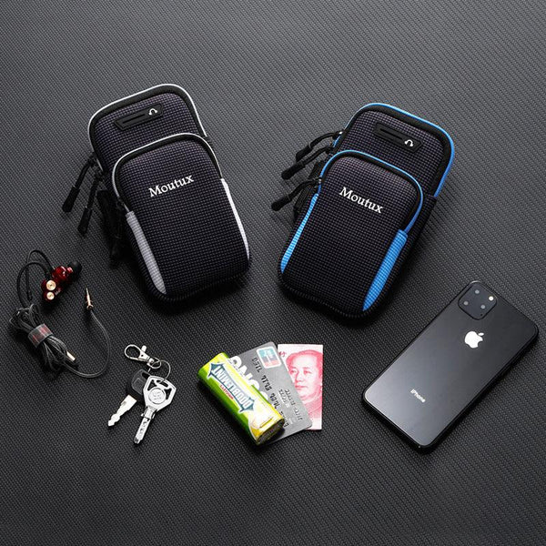 Running phone arm bag men's and women's fitness equipment outdoor handbag wrist bag apple x arm bag sports phone arm cover