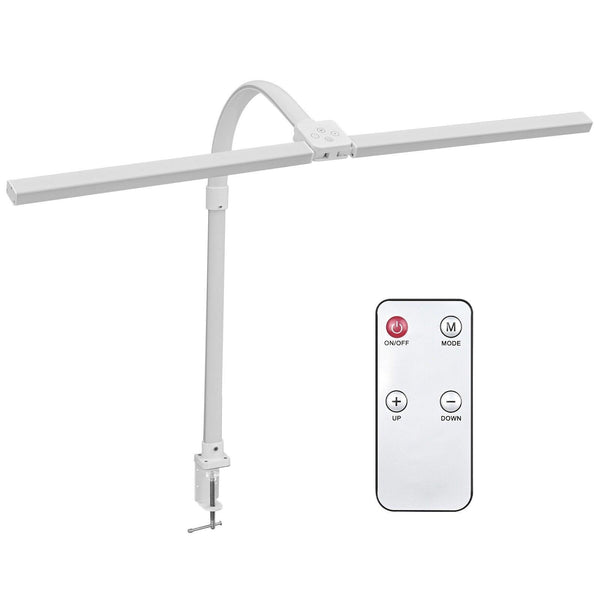 Double headed desk lamp computer screen eye protection desk lamp reading high brightness student bedroom