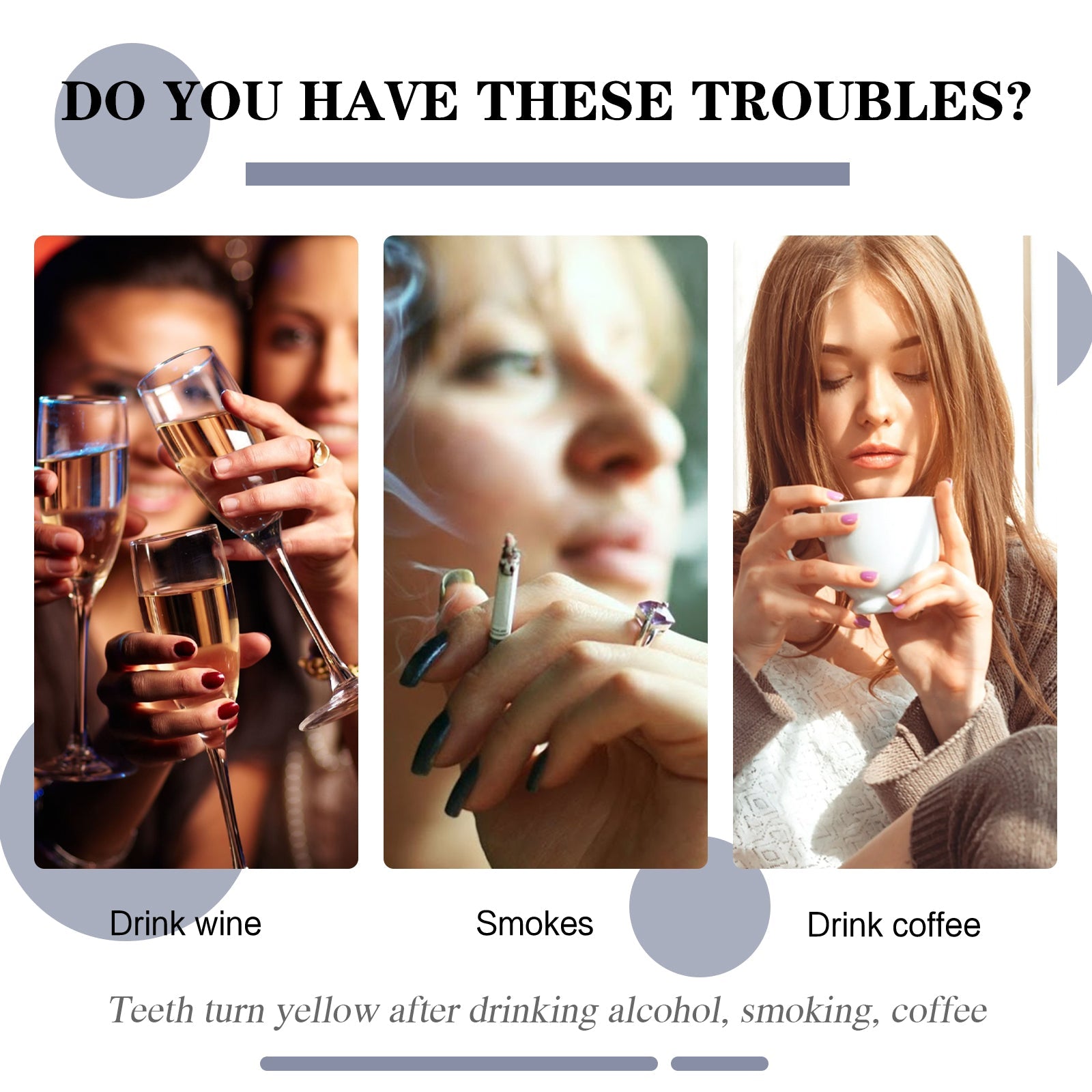 White Tooth Powder, Teeth Cleaning Brightening White Fresh Mouth Beauty Powder