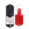 Personal Custom Customized New Baby Born Brand Commemorative Leather Stainless Steel Keychain