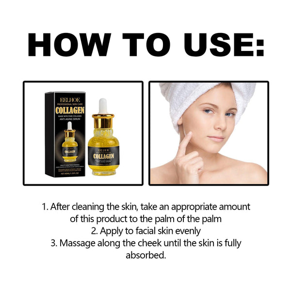 Anti Aging Serum, Anti-Aging Recombination Repair Skin Barrier Firming Elastic Moisturizing Skin Care Serum