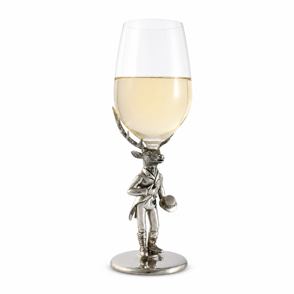 Gentleman Elk Wine Glass