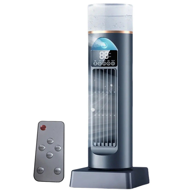 2025 NEW Portable Tower Fan – 6 Wind Speeds, Mist Bladeless, for Bedroom/Living Room/Office