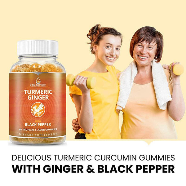 Curcumin gummies black pepper gummies
