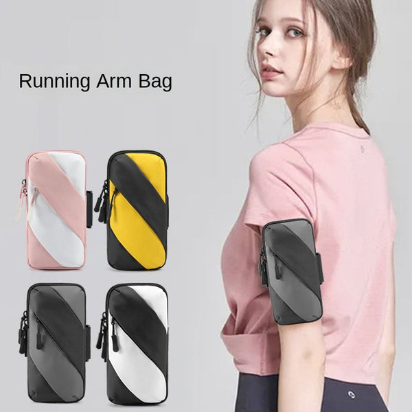Running phone arm bag, phone bag, men's and women's universal arm strap, sports phone arm cover, wrist bag, outdoor equipment