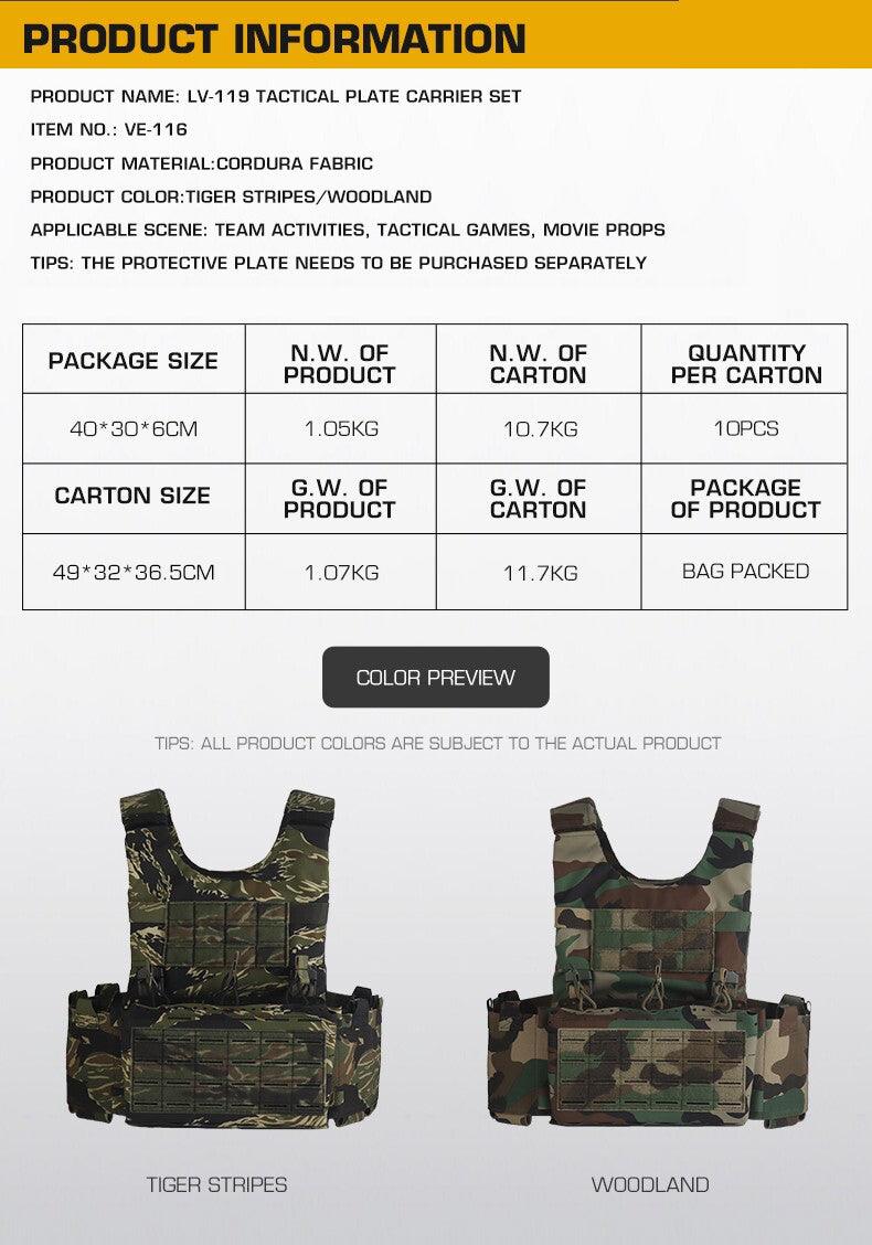 LV-119 Tactical Chest Harness Set