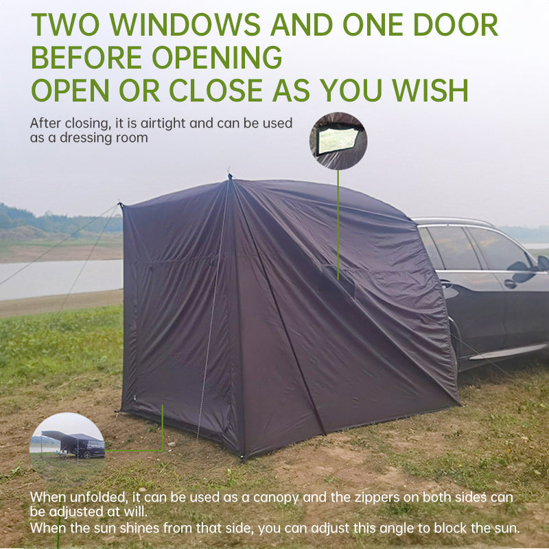 Large Multifunctional Outdoor Zipper Tents for Camping - Water - Repellent, Rainproof, Sunscreen, for Multiple People