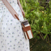 Outdoor insulated cup diagonal cup cover detachable woven shoulder strap bottle cover stainless steel kettle cover