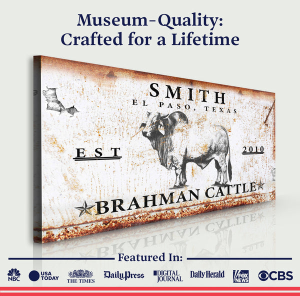 Brahman Cattle Sign