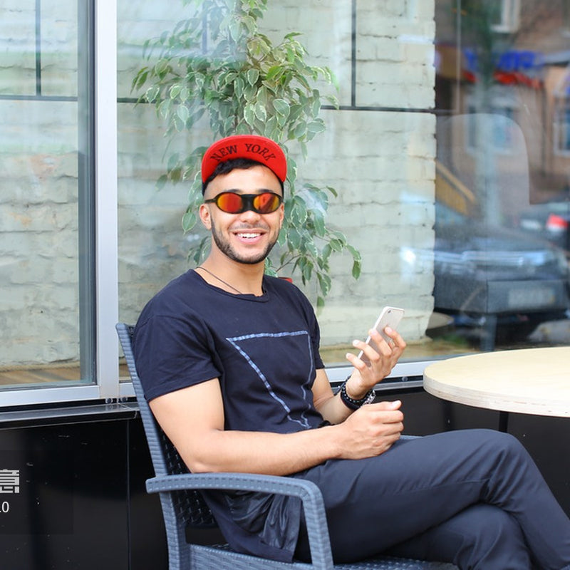 2025 Men's Outdoor Sunglasses: Y2K Cycling/Driving, Polarized, Windproof, INS Trendy