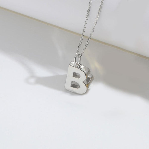 Roman retro flag design pendant necklace for women's collarbone chain