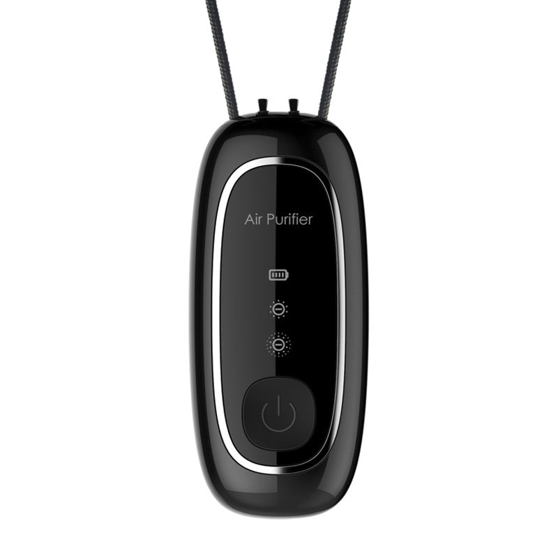 Negative ion air purifier neck hanging portable small fresh machine portable air purifier smoking