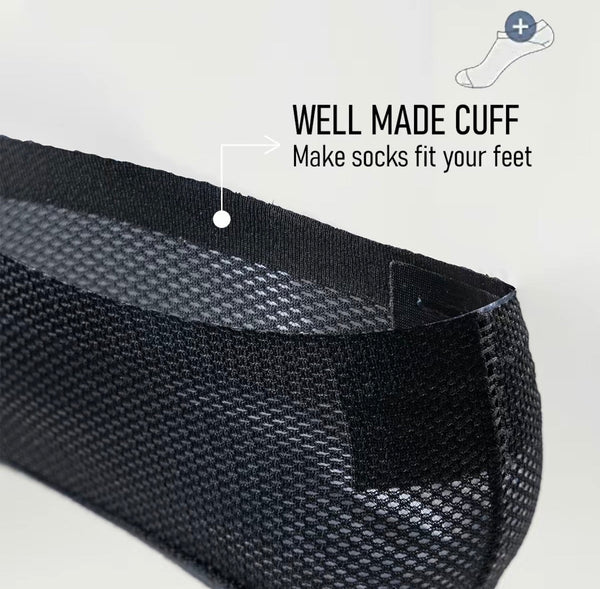 BreezeFit Low-Cut Mesh Socks
