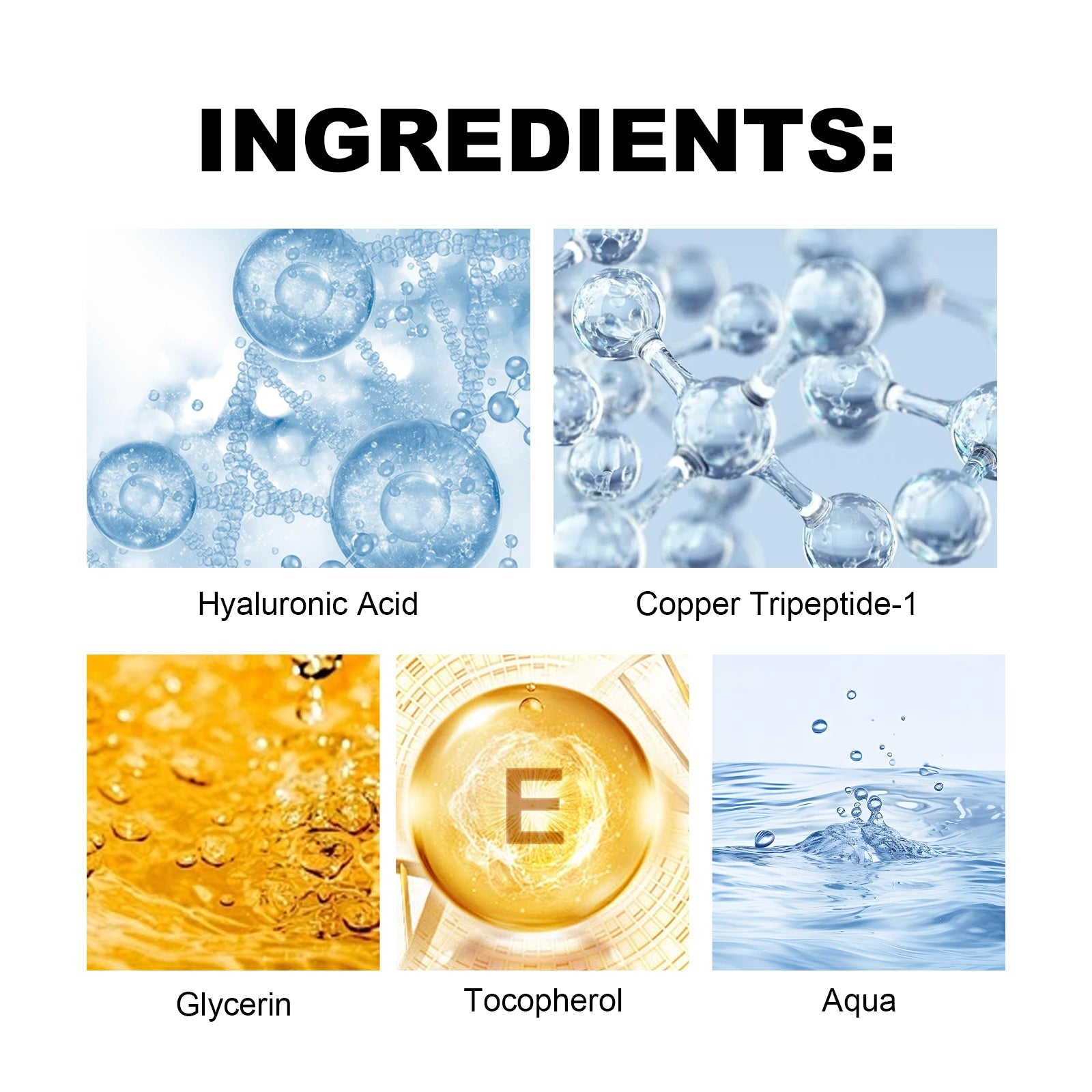 Polypeptide Facial Serum, Deep Moisturizing And Repairing Barrier Skin Anti-Wrinkle, Firming And Smoothing Fine Lines Essence