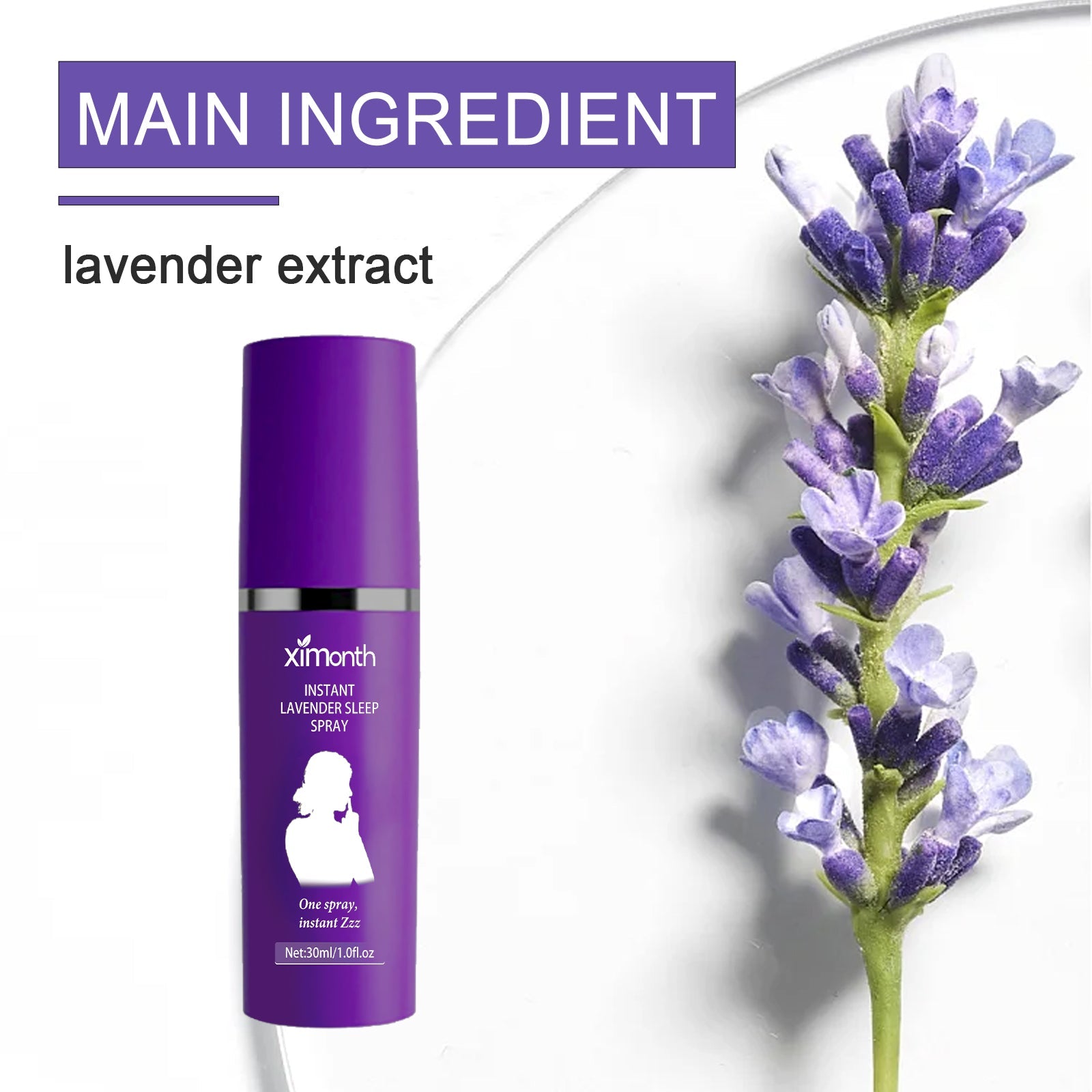 Lavender Sleep Spray, Soothing Body Fatigue Pamper Sleep Relaxing Sleep Spray