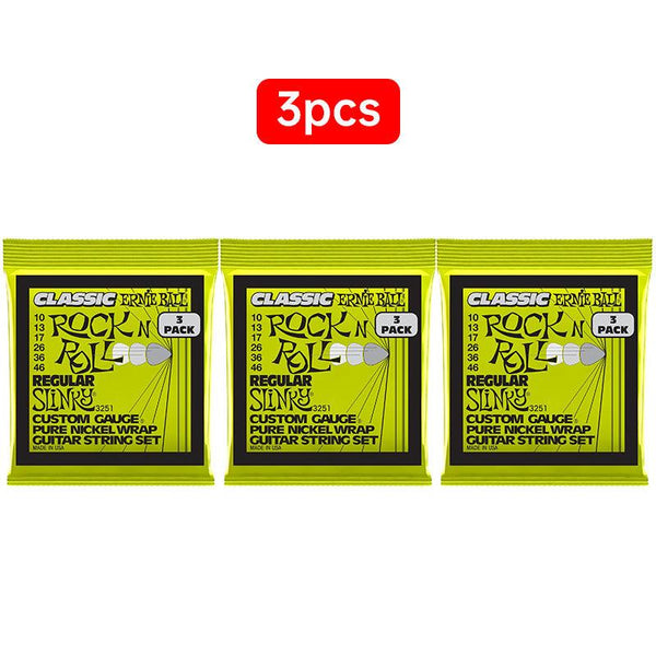EB Regular Slinky Classic pure nickel electric guitar strings, 10 - 46 gauge (P03251)