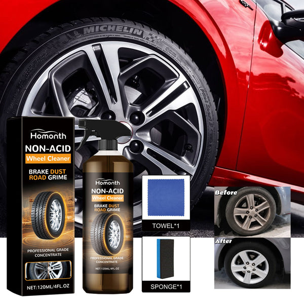 Non-Acid Wheel Cleaner, Wheel Hub Renovation Cleaning And Polishing Maintenance Multi-Functional Cleaning Agent