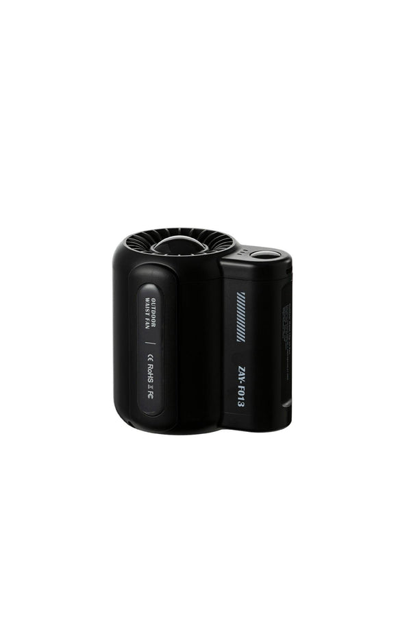 4500mah Portable Usb Mini Hanging Waist Fan Small Electric Personal Belt Clip Fan For Sport Personal Handheld Cooling Fan