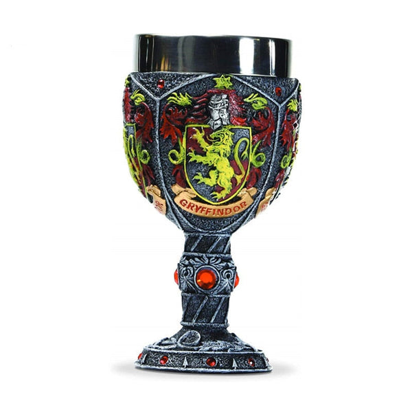 Creative Stainless Steel Goblet & 3D Resin Coffee Cup Artistic Goblet Resin Wine Glass Cups Drinkware Mugs