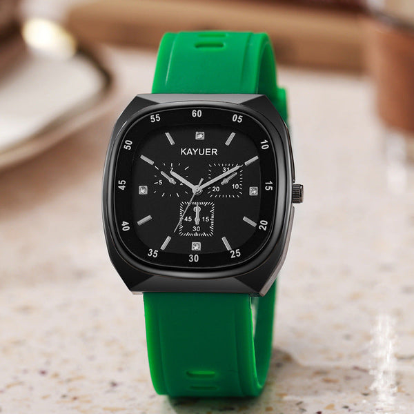 Fashionable women's watches, women's styles, Instagram, college style, student silicone, high aesthetics