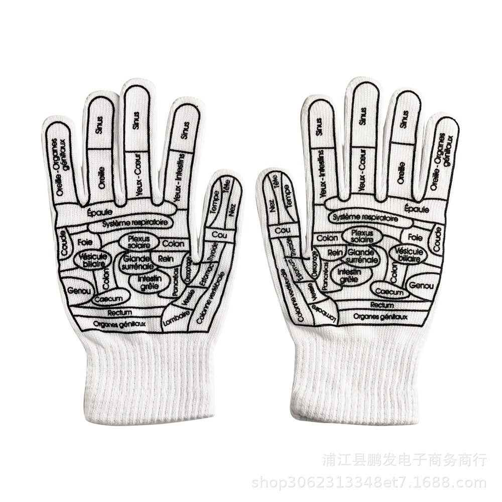 Reflexology Socks Women Foot Massage Meridian Acupoint Reflex Area Acupoint Socks And Foot Acupoint Illustration Socks for Foot