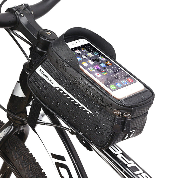 New Product Upper Tube Bag Mountain Bike Road Bicycle Bag Front Beam Bag Head Bag Mobile Phone Bag Waterproof Saddle Bag